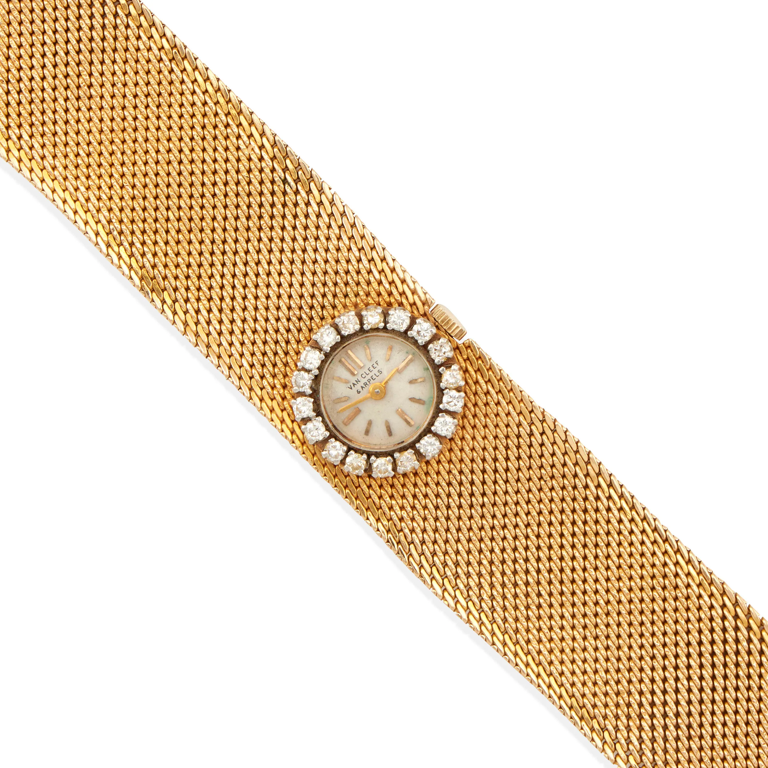 Van Cleef & Arpels Diamond and 14k yellow gold White