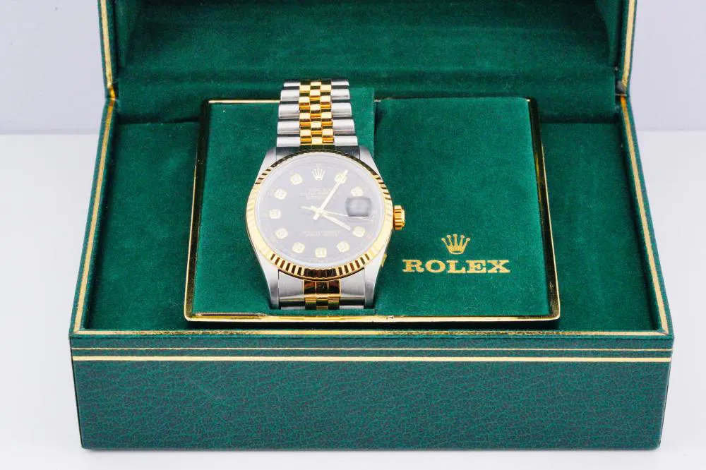 Rolex Datejust 36 16233 36mm Stainless steel and 18k yellow gold Black 5