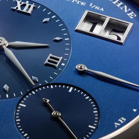 A. Lange & Söhne Lange 1 101.027 38.5mm White gold Blue 1