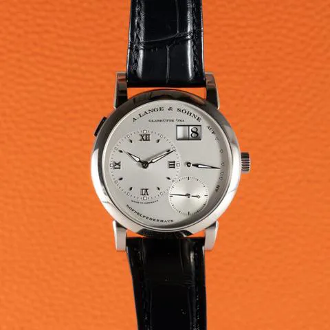 A. Lange & Söhne Lange 1 101.039 38.5mm White gold Silver