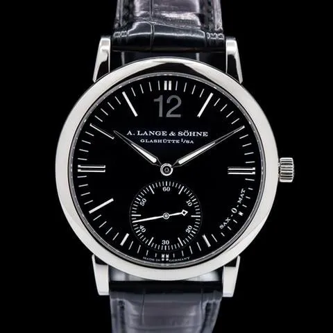 A. Lange & Söhne Langematik 301.027 37mm White gold Black