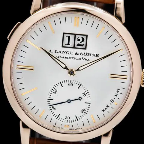 A. Lange & Söhne Langematik 308.032 37mm Rose gold Silver 1