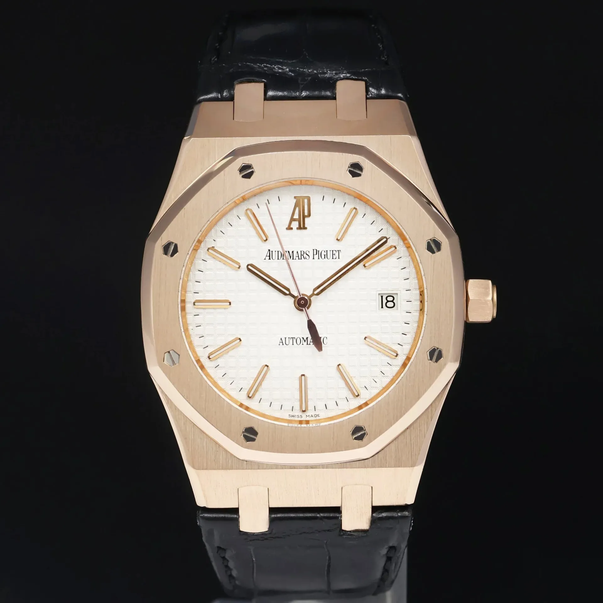 Audemars Piguet Royal Oak 15300OR.OO.D088CR.02 39mm Rose gold Silver