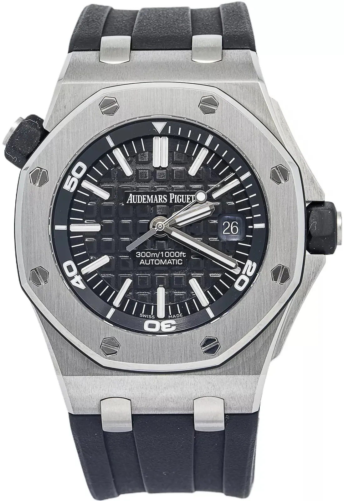 Audemars Piguet Royal Oak Offshore Diver 15703ST.OO.A002CA.01 42mm Stainless steel Black