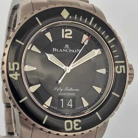 Blancpain Fifty Fathoms 5050 12B30 98B 45mm Titanium Black