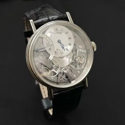 Breguet Tradition 7097BB/G1/9WU 40mm White gold Silver 1