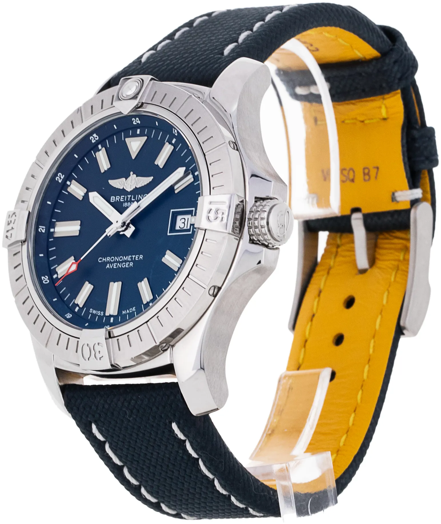 Breitling Avenger A17318 43mm Stainless steel Blue Baton 3