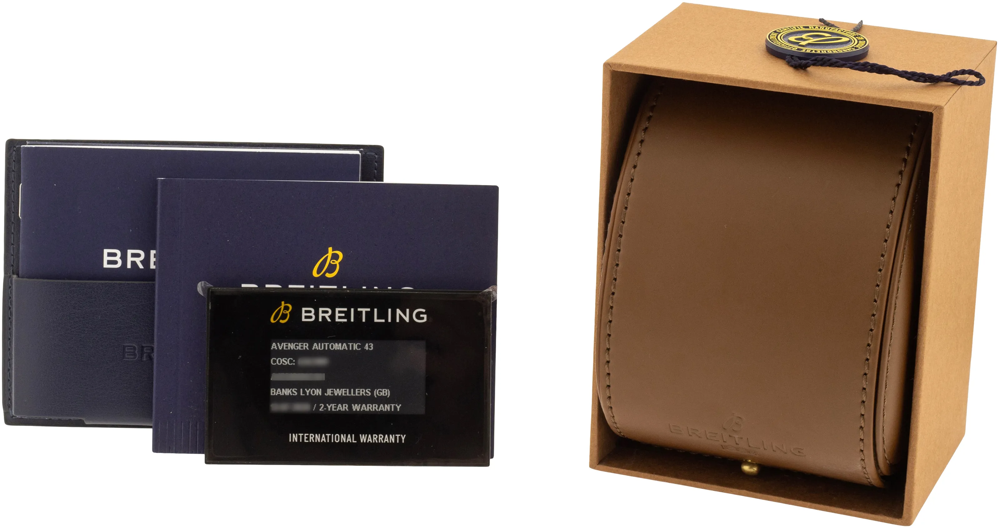 Breitling Avenger A17318 43mm Stainless steel Blue Baton 2