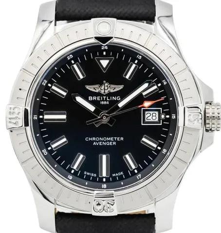 Breitling Avenger A17318 43mm Stainless steel Black