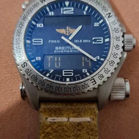 Breitling Emergency E56321 43mm Titanium Blue 3