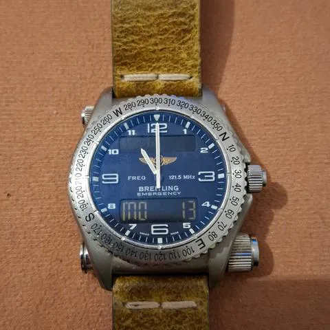 Breitling Emergency E56321 43mm Titanium Blue 4