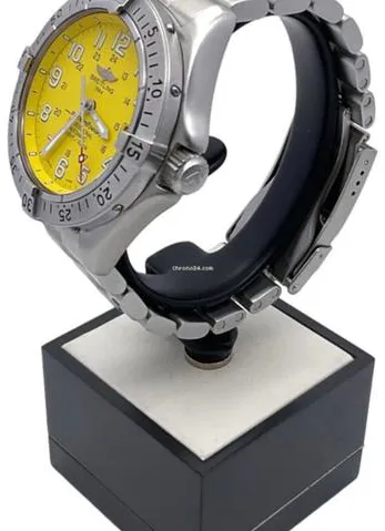 Breitling Superocean A17045 41mm Stainless steel Yellow 5