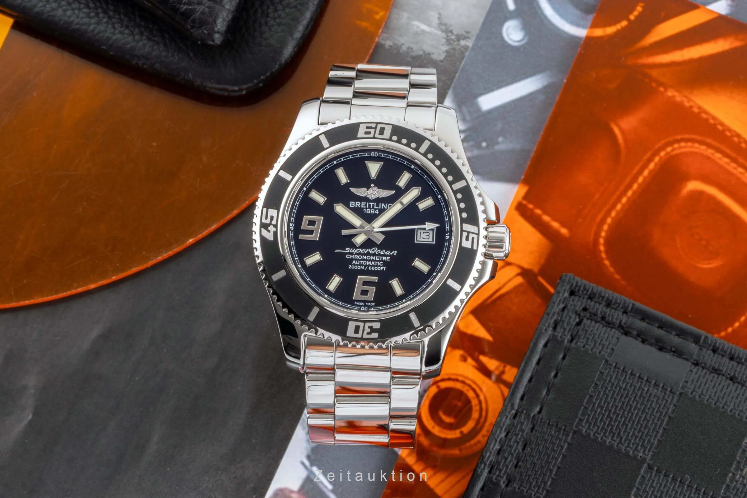 Breitling Superocean A17391 44mm Stainless steel Black 2