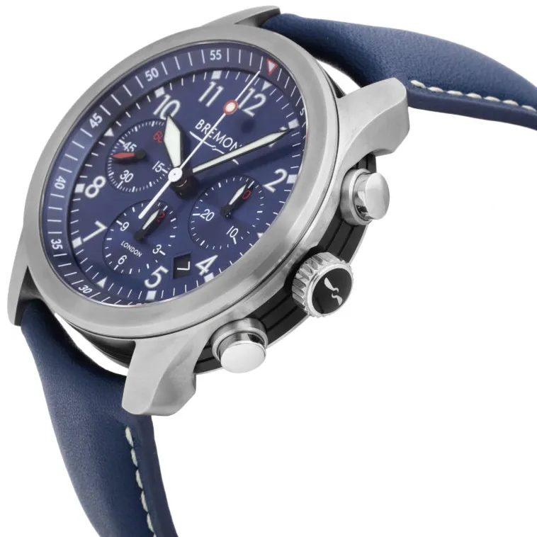 Bremont ALT1 43mm Stainless steel Blue 1