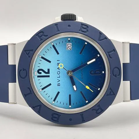 Bulgari Bvlgari Bvlgari 103815 40mm Aluminium Blue