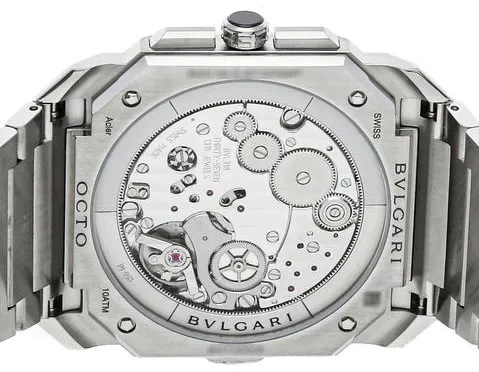 Bulgari Octo 103467 43mm Stainless steel Blue 4