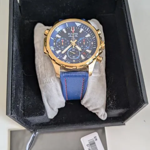 Bulova Marine Star 97B168 43mm Stainless steel Blue