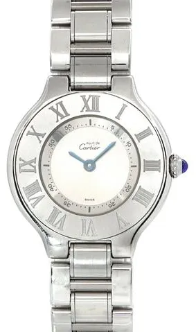 Cartier 21 Must de Cartier W10109T2 28mm Stainless steel Silver