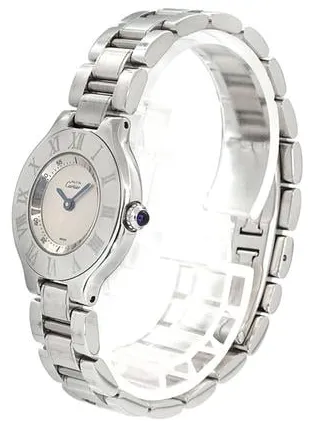 Cartier 21 Must de Cartier W10109T2 28mm Stainless steel Silver 2