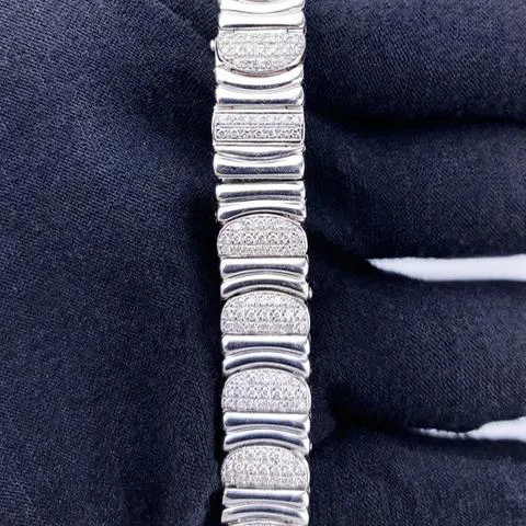 Cartier Baignoire W1518956 18mm White gold White 6