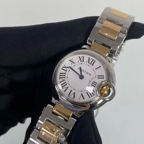 Cartier Ballon Bleu 28mm W69007Z3 28mm Yellow gold and Stainless steel Silver