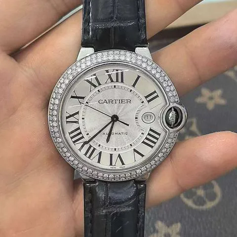 Cartier Ballon Bleu de Cartier WSBB0026 42mm Stainless steel White