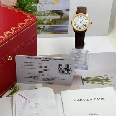 Cartier Ronde de Cartier W6701007 29.5mm Yellow gold and Stainless steel Silver