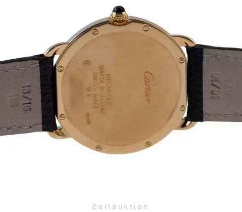 Cartier Ronde Louis Cartier 0900 1 33.5mm Yellow gold Champagne 7