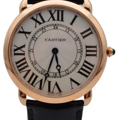 Cartier Ronde Louis Cartier W6801004 42mm Rose gold Silver 2