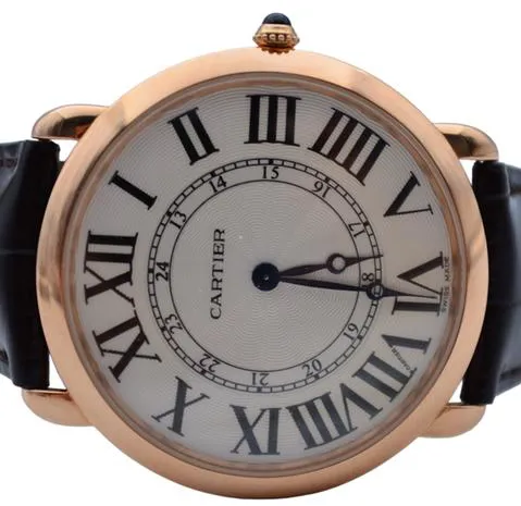 Cartier Ronde Louis Cartier W6801004 42mm Rose gold Silver 3