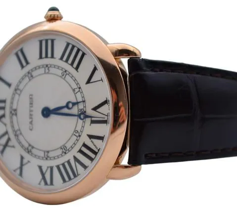 Cartier Ronde Louis Cartier W6801004 42mm Rose gold Silver 4