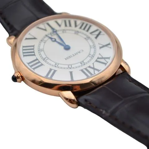 Cartier Ronde Louis Cartier W6801004 42mm Rose gold Silver 12