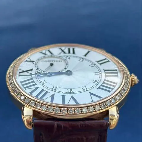 Cartier Ronde Louis Cartier WR007001 42mm Rose gold Silver 1