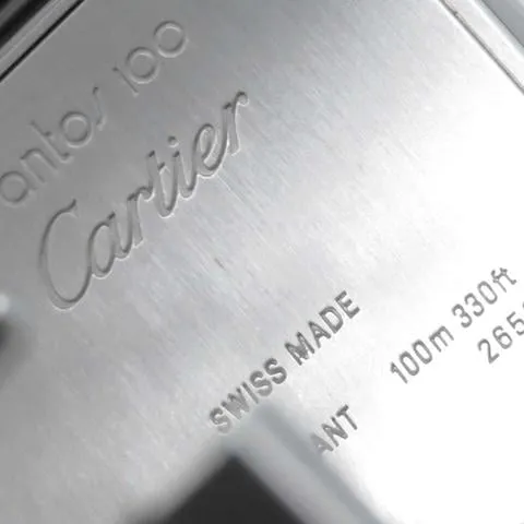 Cartier Santos 100 W200728G 41.5mm Yellow gold and Stainless steel Silver 8