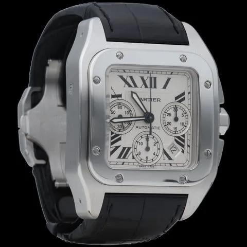 Cartier Santos W20090X8 41mm Stainless steel White 4