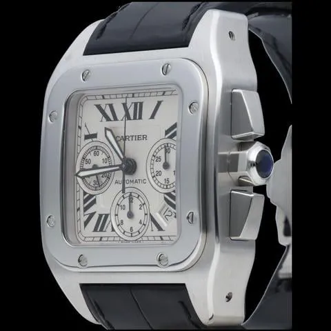 Cartier Santos W20090X8 41mm Stainless steel White 6