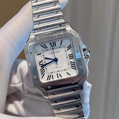 Cartier Santos WSSA0010 Stainless steel White