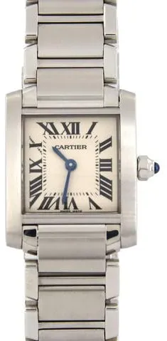 Cartier Tank Française W51008Q3 20mm Stainless steel Silver