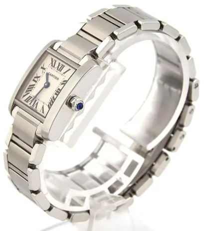 Cartier Tank Française W51008Q3 20mm Stainless steel Silver 1