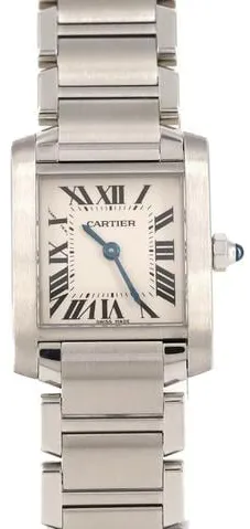 Cartier Tank Française W51008Q3 20mm Stainless steel Silver