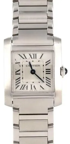 Cartier Tank Française WSTA0065 21mm Silver