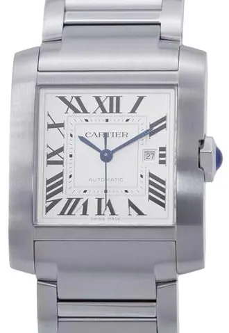 Cartier Tank Française WSTA0067 36.5mm Stainless steel Silver