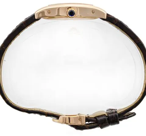 Cartier Tortue W1556360 24mm Rose gold Silver 2