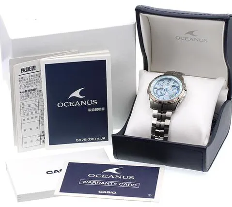 Casio Oceanus OCW-S1400P-2AJF Titanium Blue Japan | Dealer | EveryWatch