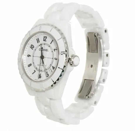 Chanel J12 H5700 39mm White ceramic White 1