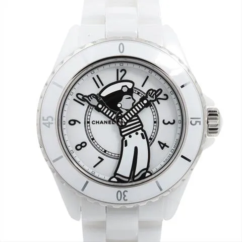 Chanel J12 J12 40mm Stainless steel White