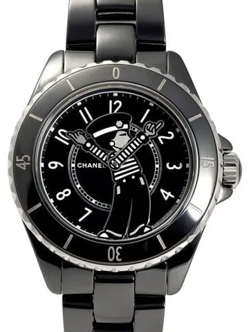 Chanel Mademoiselle H7609 38mm Ceramic Black