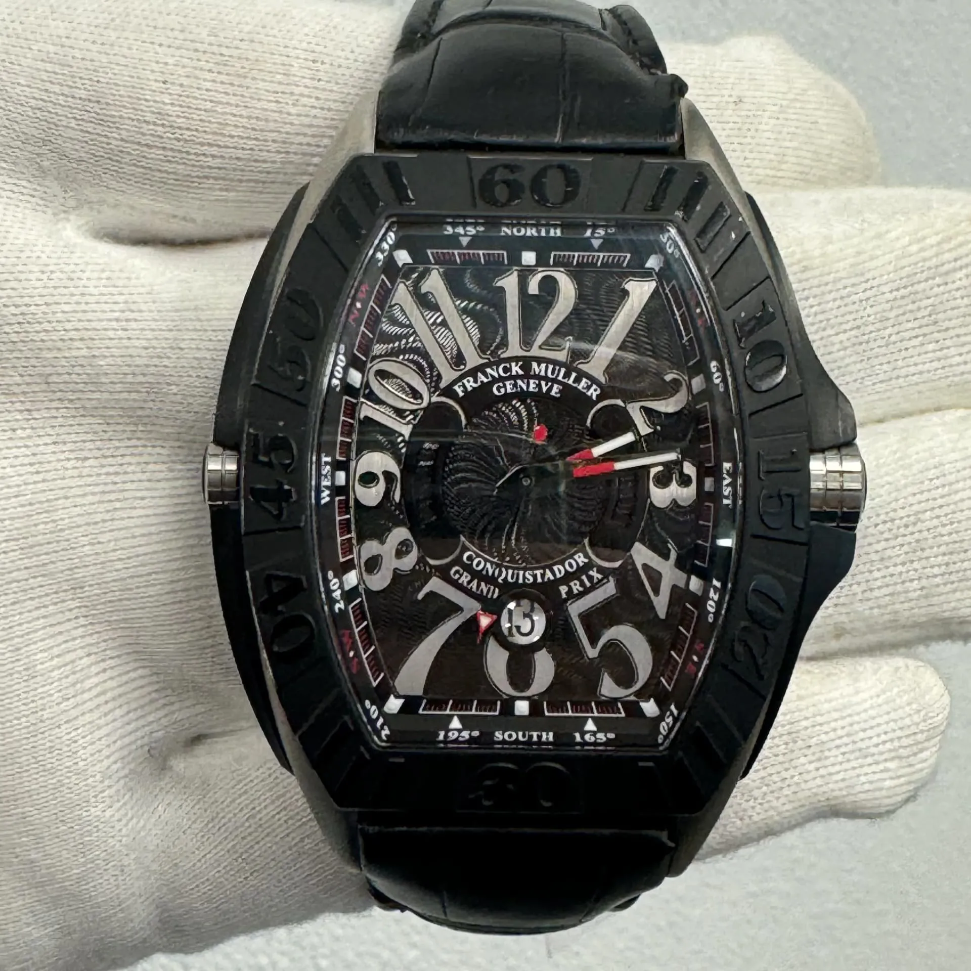 Franck Muller Conquistador 9900 SC DT GPG 48mm Titanium Black