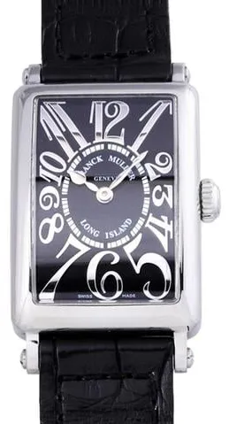 Franck Muller Long Island 902QZRELAC 32.5mm Stainless steel Black