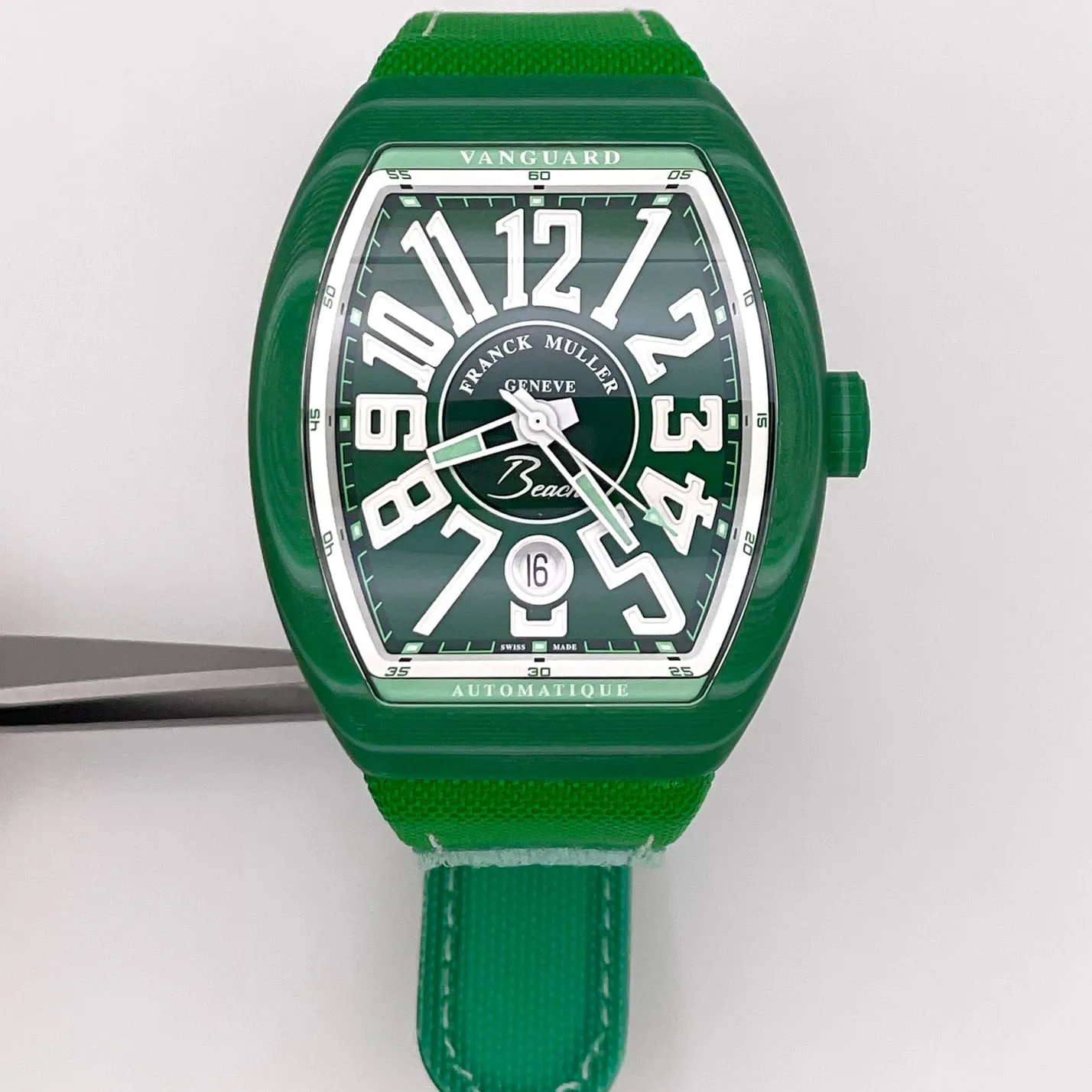 Franck Muller Vanguard Beach V41SCDTBEACH 41mm Plastic Green